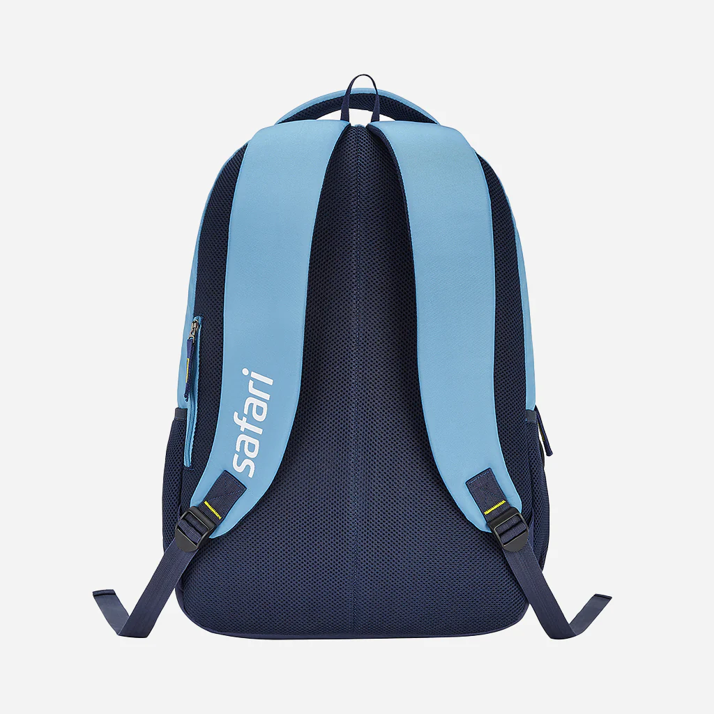 Safari Wing 16 37L Blue School Backpack with Pencil Pouch - Image 4