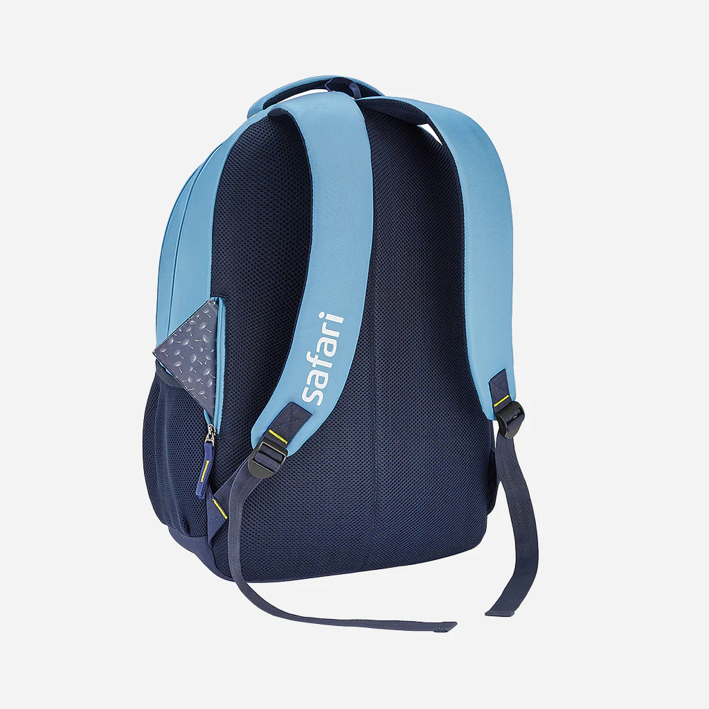 Safari Wing 16 37L Blue School Backpack with Pencil Pouch - Image 8