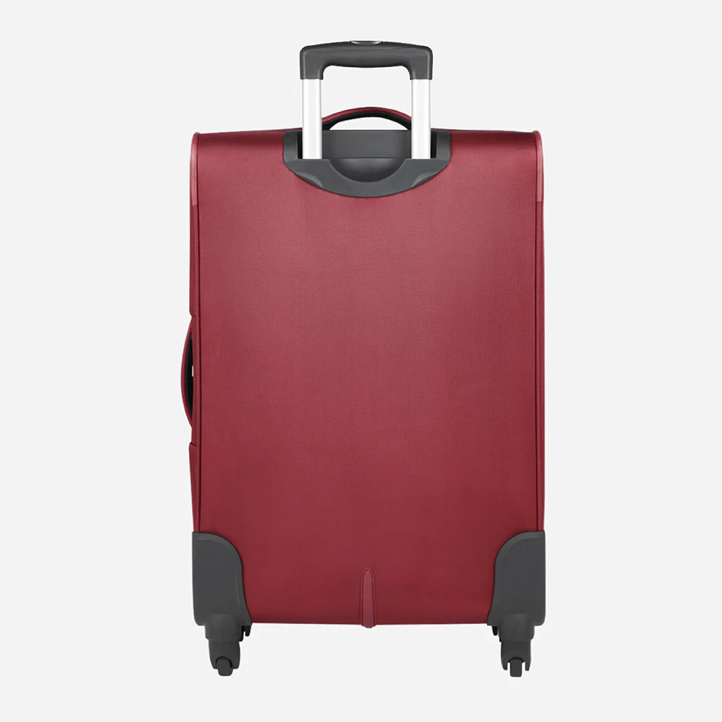 Safari Slant Red Trolley Bag with TSA Lock & Organized Interior - Image 13