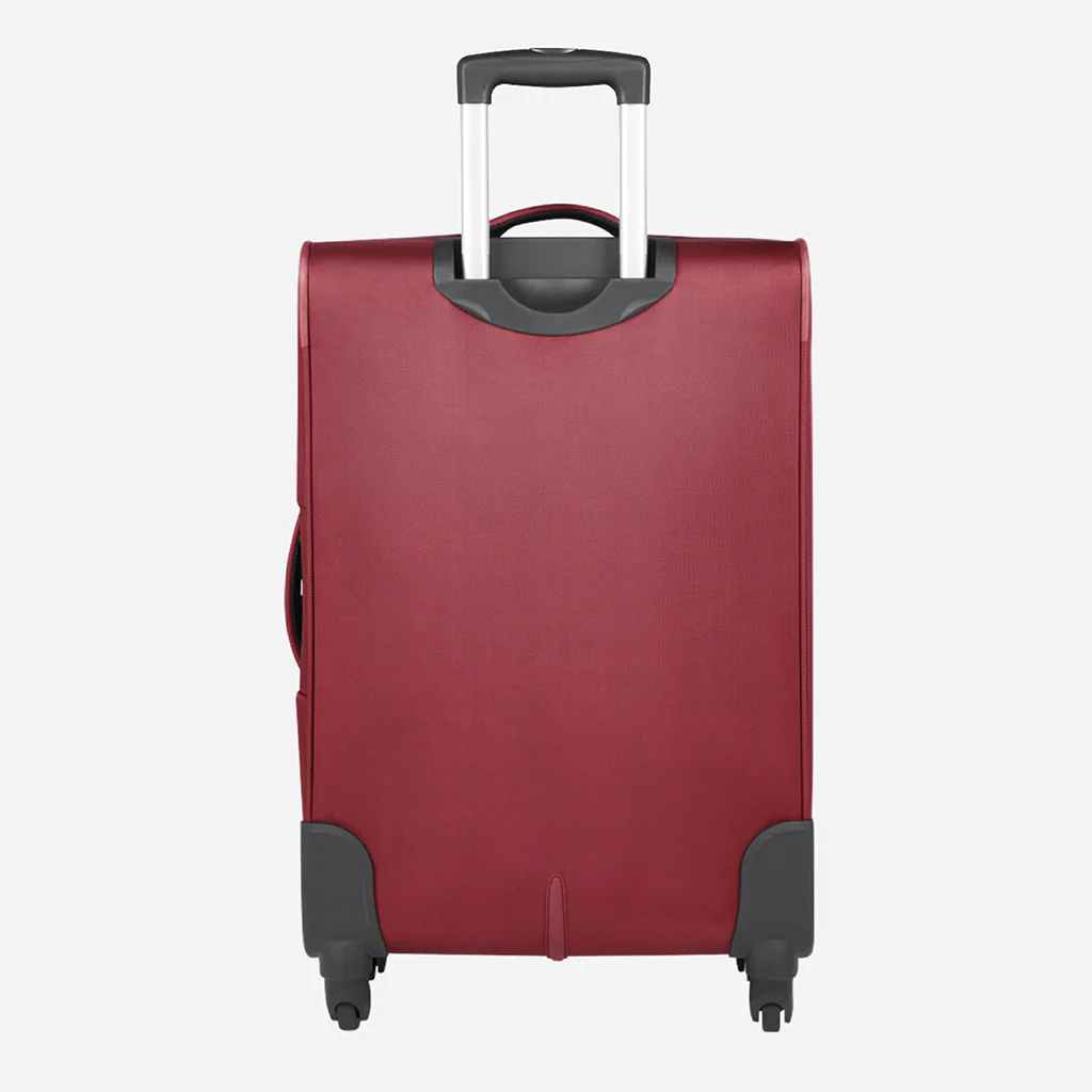 Safari Slant Red Trolley Bag with TSA Lock & Organized Interior - Image 21