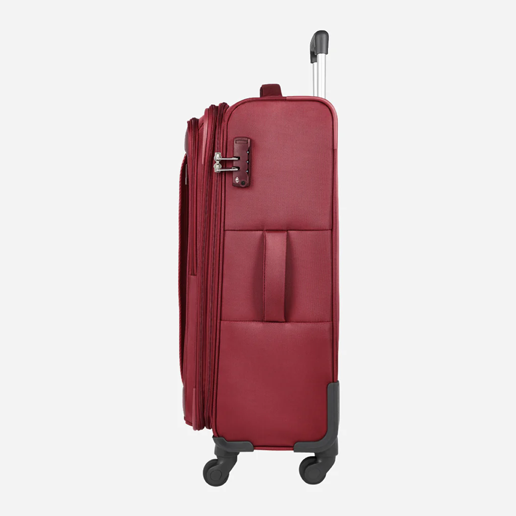 Safari Slant Red Trolley Bag with TSA Lock & Organized Interior - Image 23