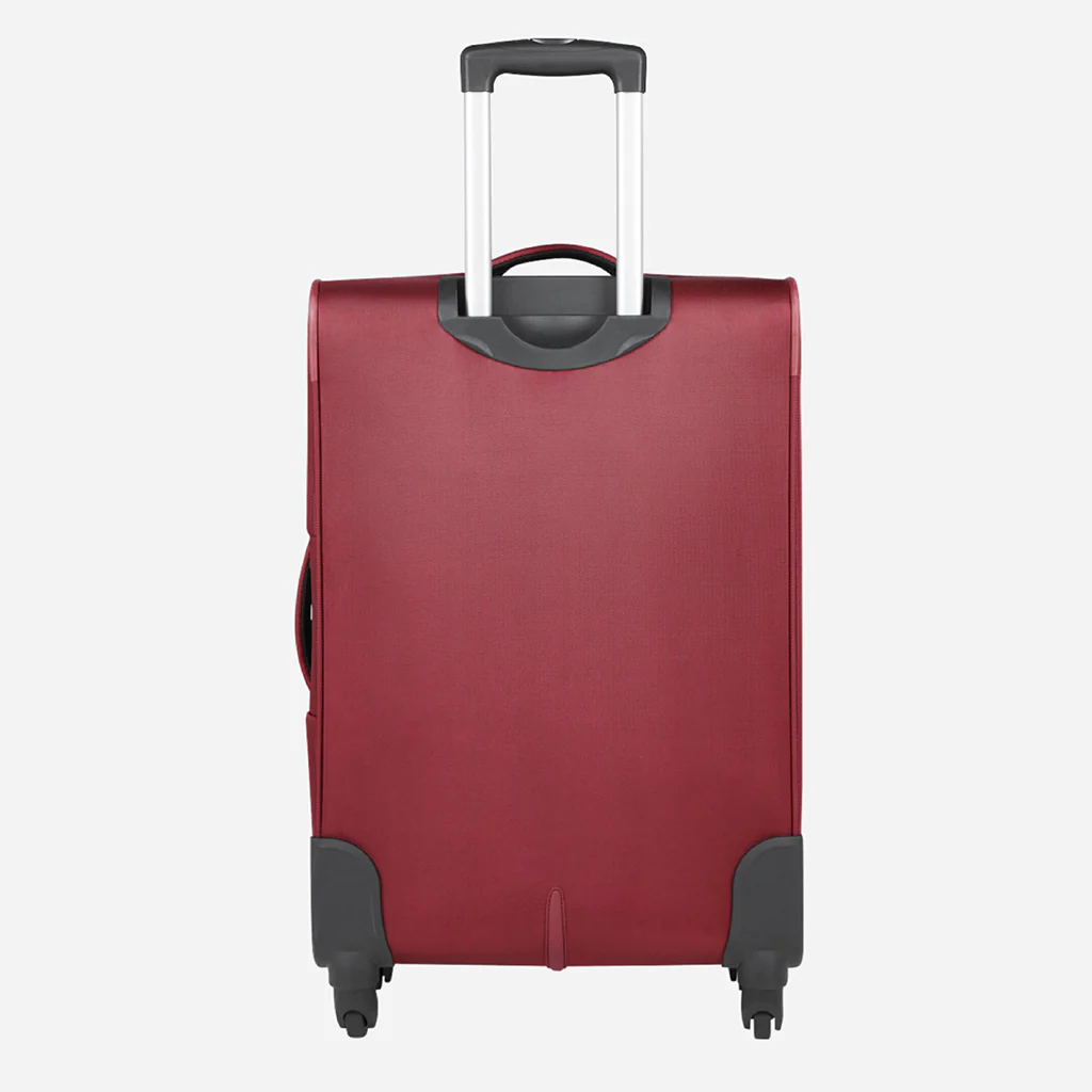 Safari Slant Red Trolley Bag with TSA Lock & Organized Interior - Image 5