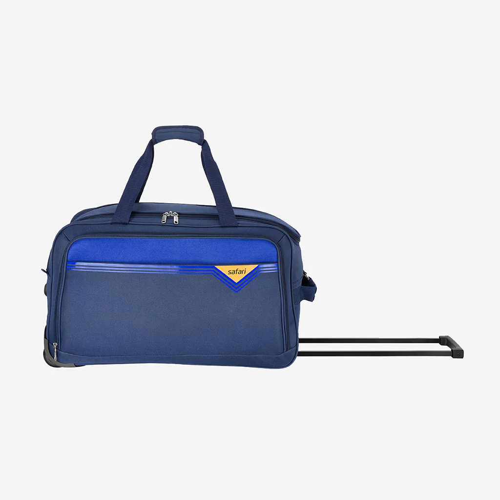 Safari Tierra Superior 56 Rolling Duffle With Wheels Blue - Image 3