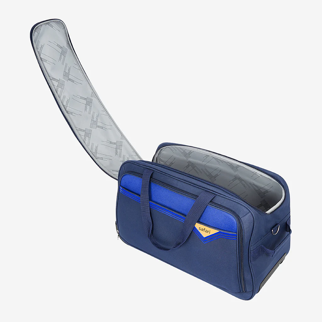 Safari Tierra Superior 56 Rolling Duffle With Wheels Blue - Image 7