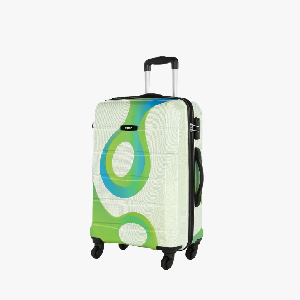 Safari Tiffany Printed Trolley Bag with 360° Wheels - Image 7