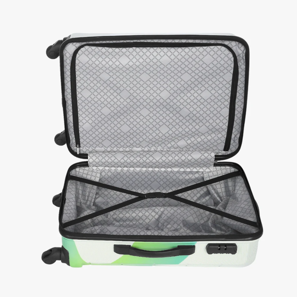 Safari Tiffany Printed Trolley Bag with 360° Wheels - Image 9