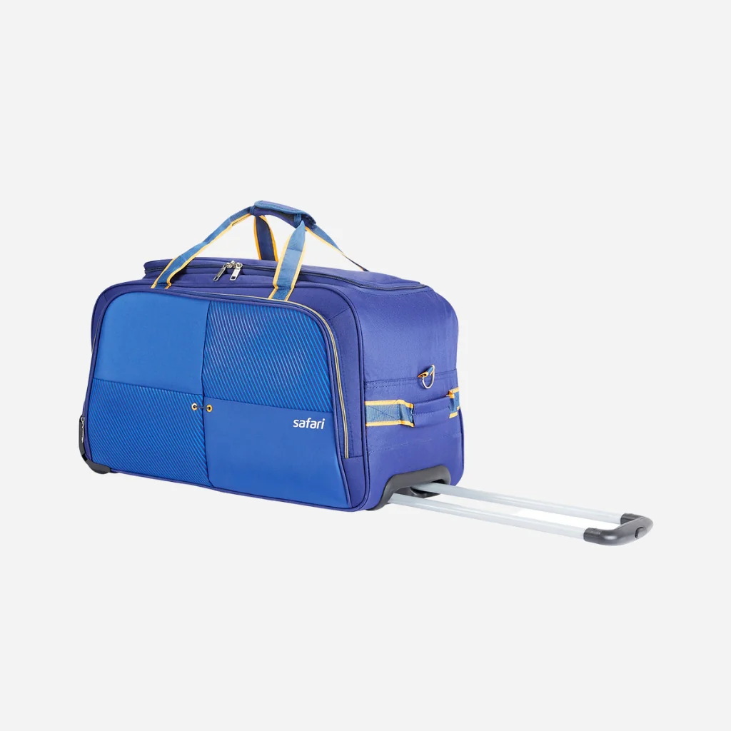 Safari Trac Superior 66 Rolling Duffle With Wheels Blue - Image 3