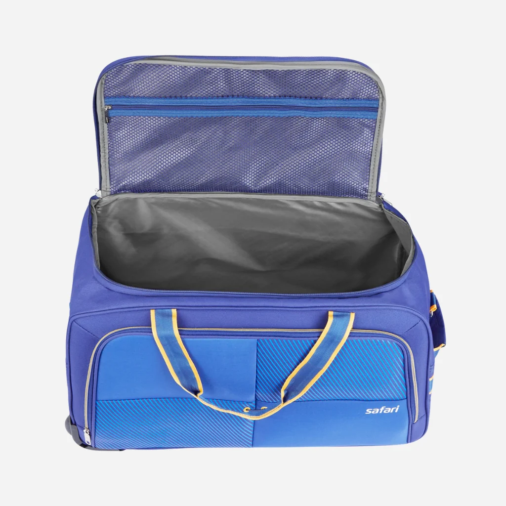 Safari Trac Superior 66 Rolling Duffle With Wheels Blue - Image 9