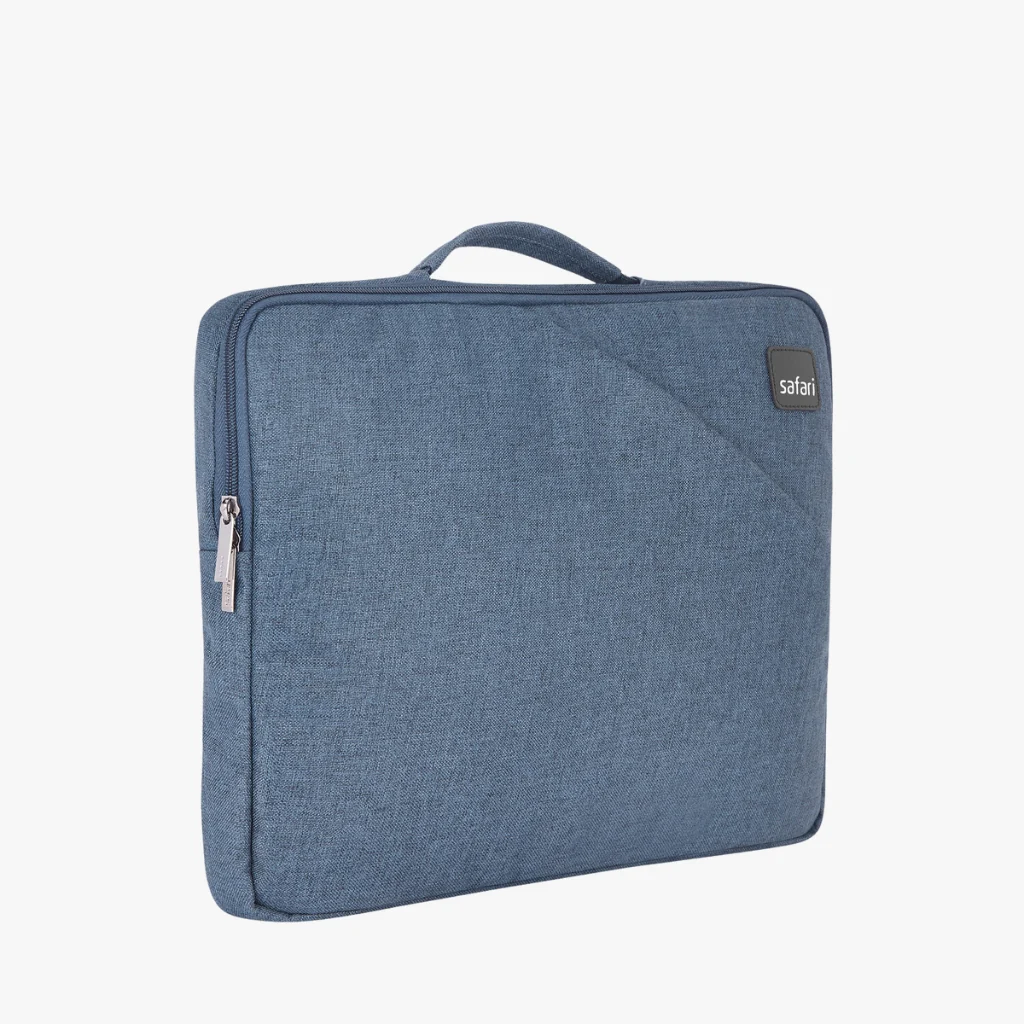 Safari Zest Laptop Sleeve with Padded Interior - Blue - Image 3
